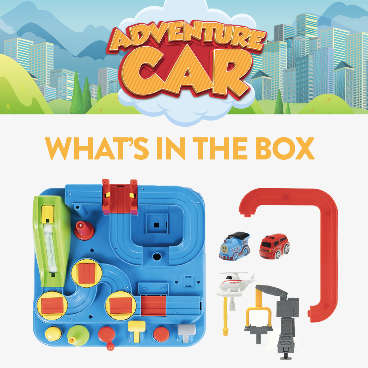 STEM Car Adventure Playset