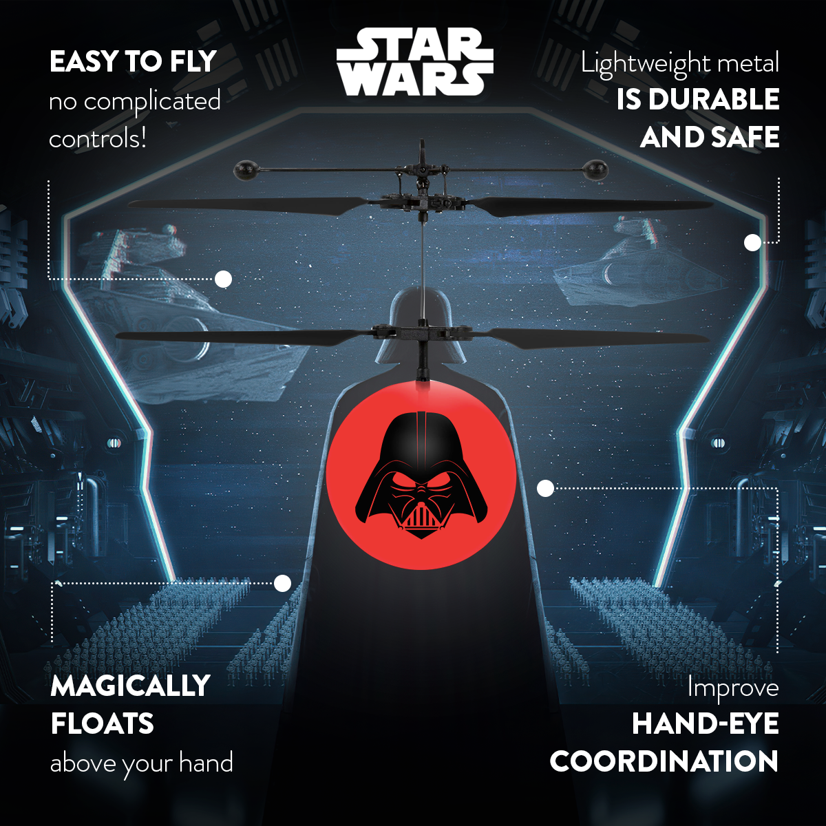 Bola de helicóptero de Darth Vader