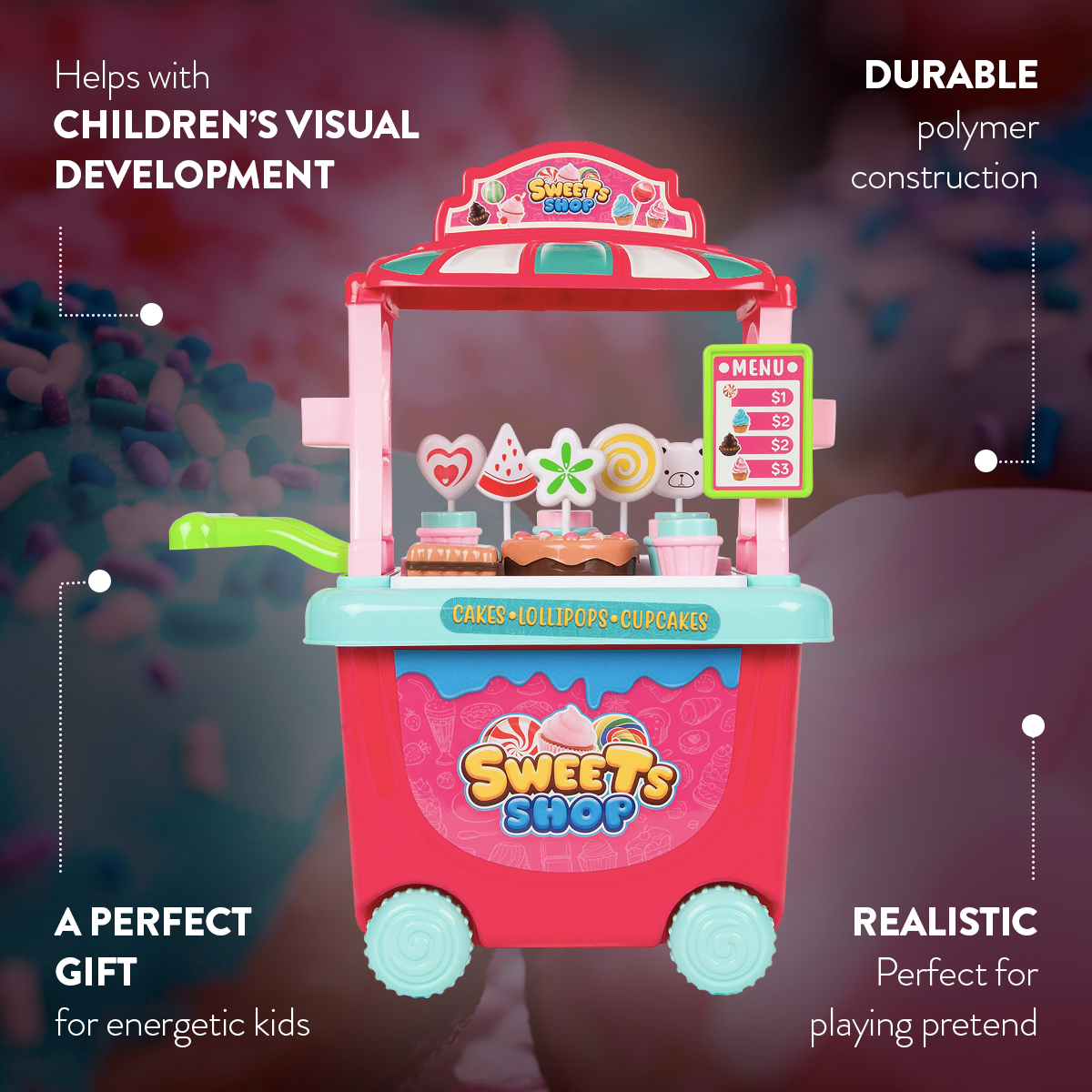 Sweets Cart Playset