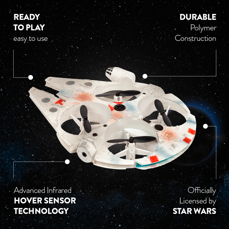 Rc millennium falcon drone sales