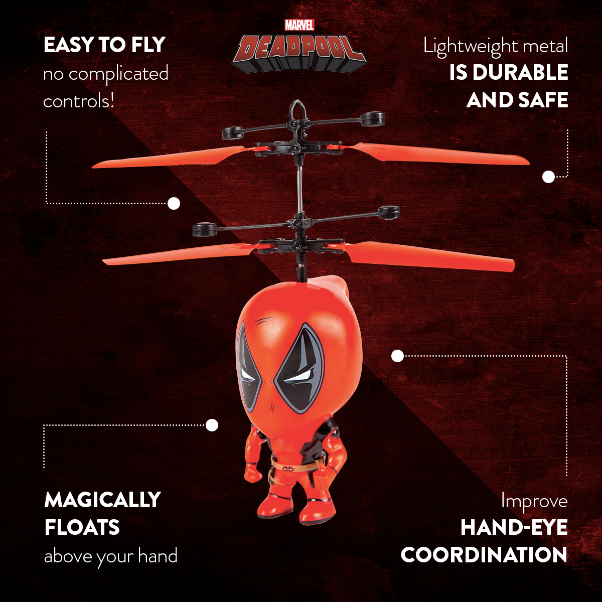 Deadpool Big Head UFO