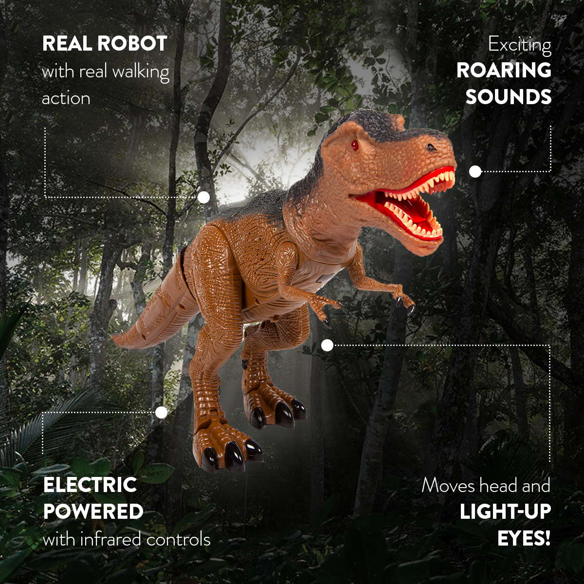 T-Rex DinoWorld IR RC Dinosaur