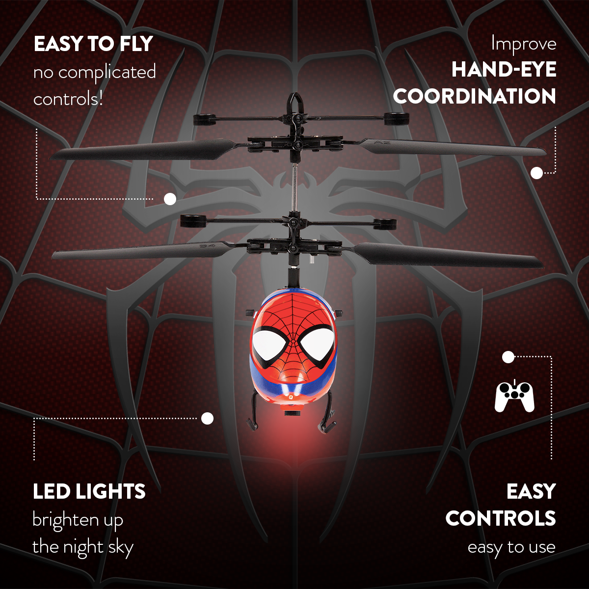 Spider-Man Remote Control 2CH Helicopter
