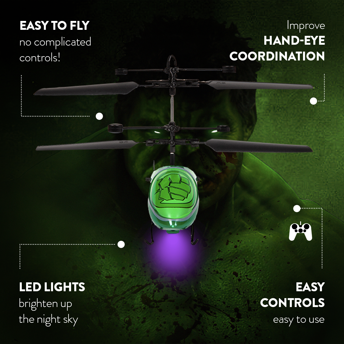 Helicóptero RC Hulk