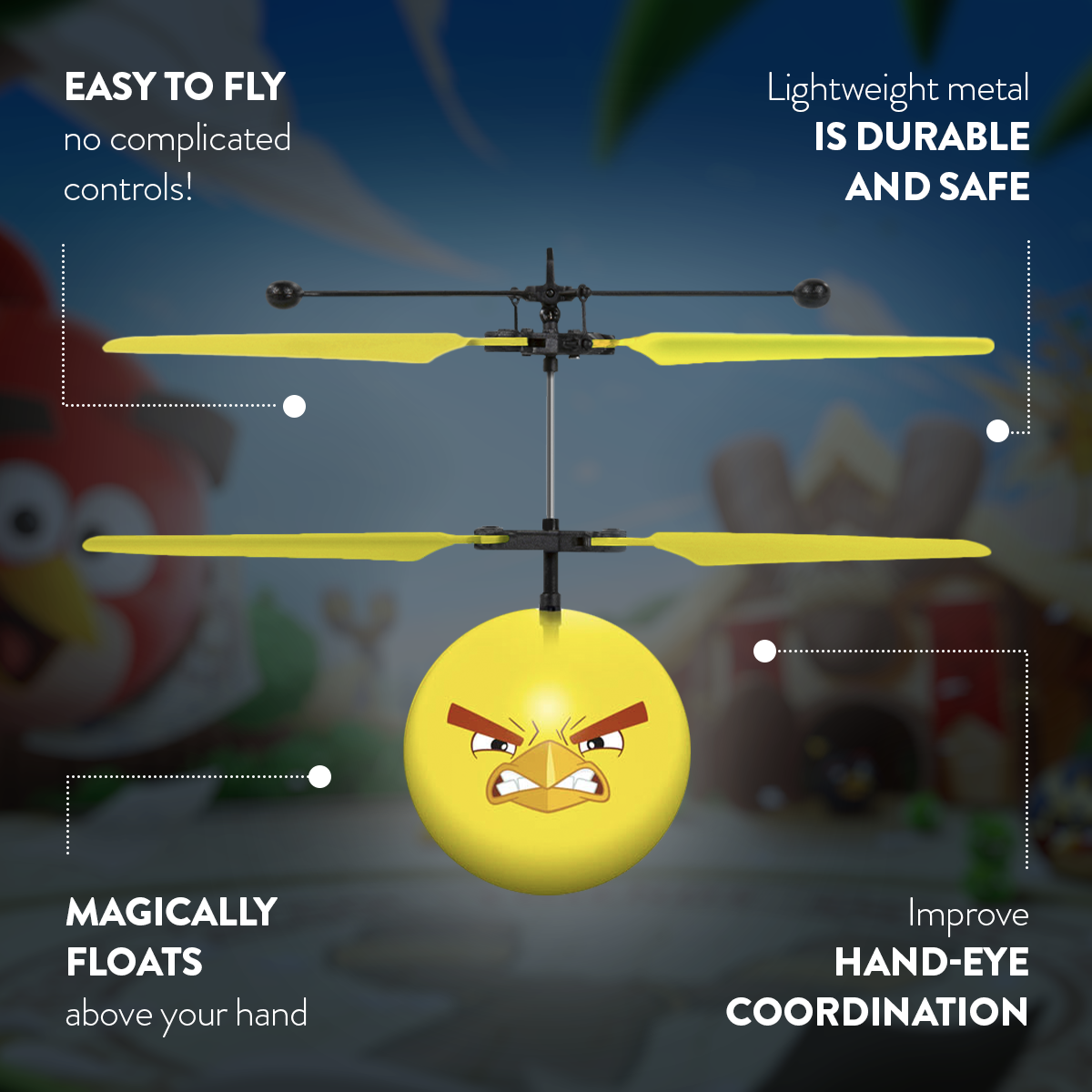 Angry Birds Chuck Heli Ball 