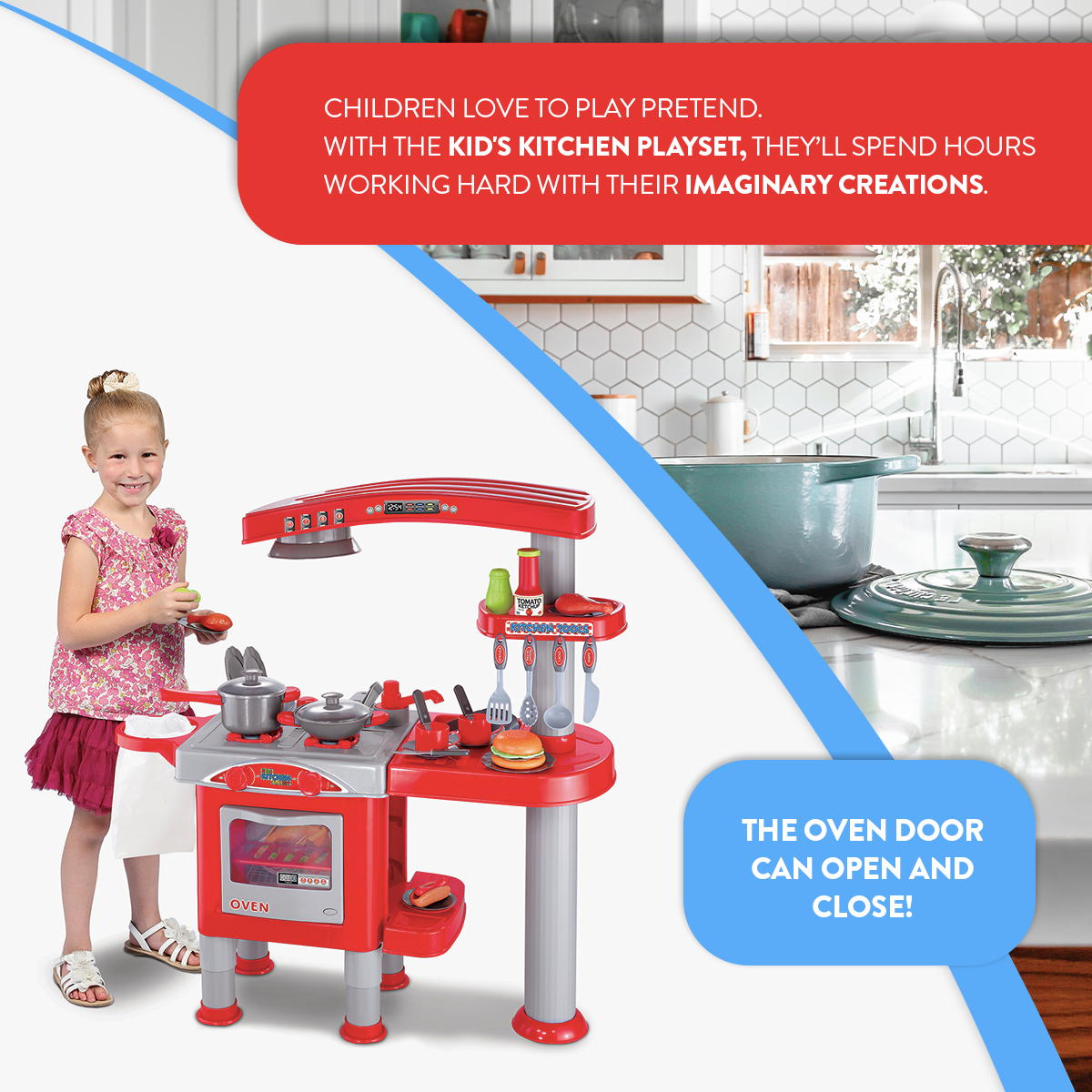 Kid's Kitchen Playset