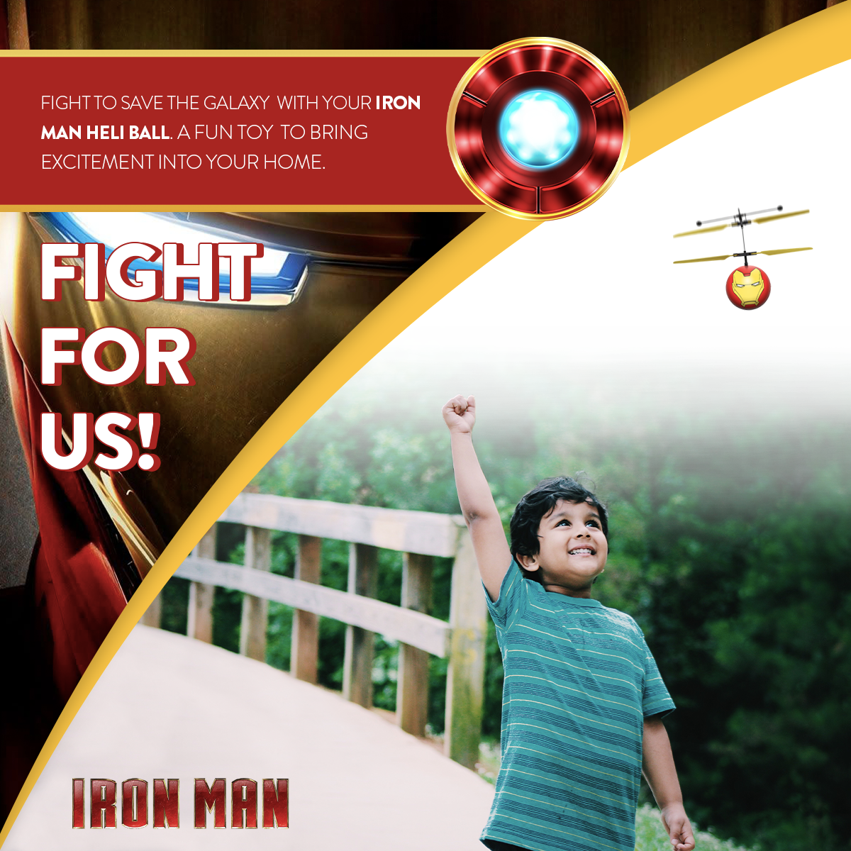 Iron Man Heli Ball 