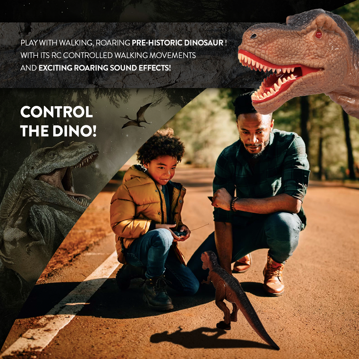 T-Rex DinoWorld IR RC Dinosaur