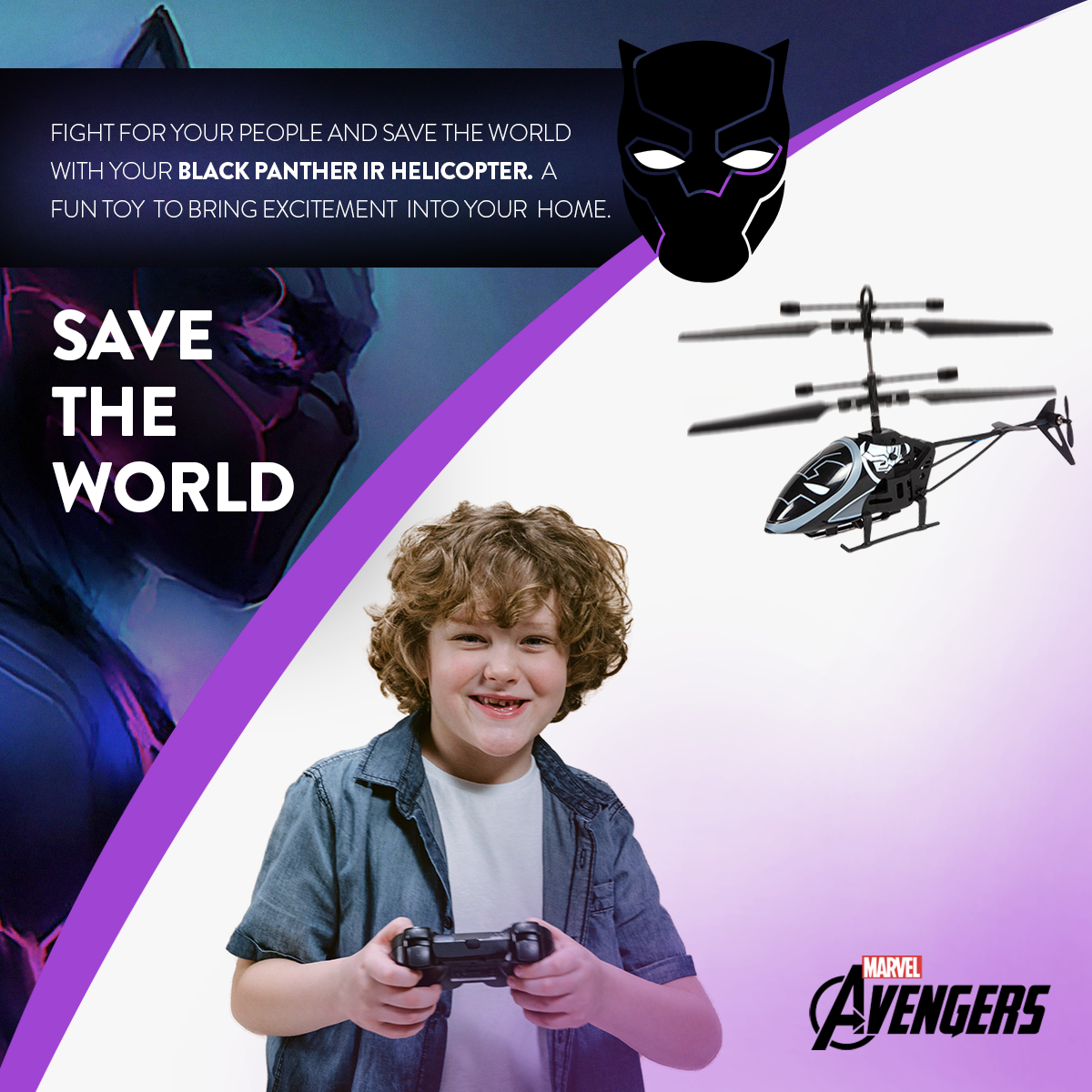 Black Panther RC Helicopter