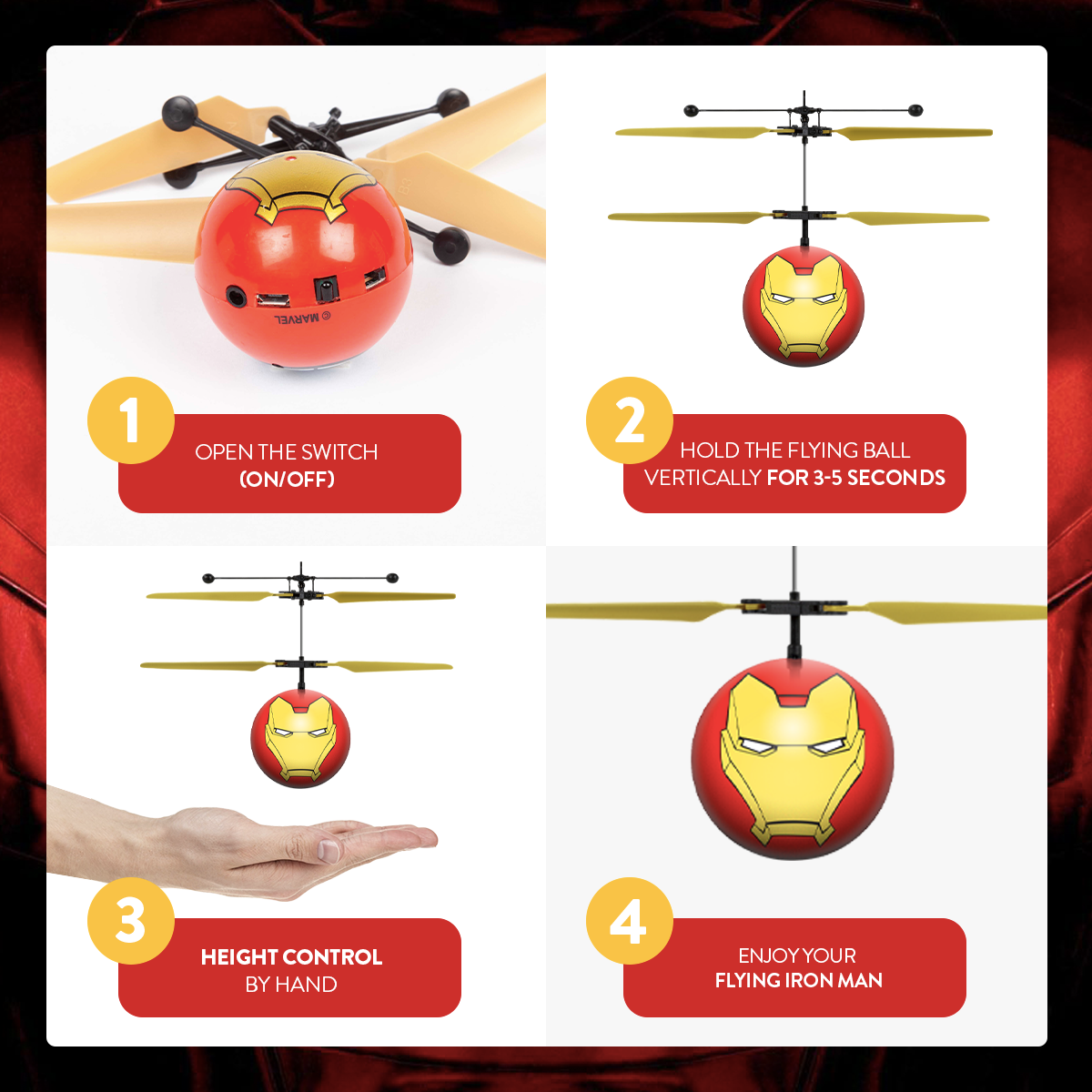 Iron Man Heli Ball 