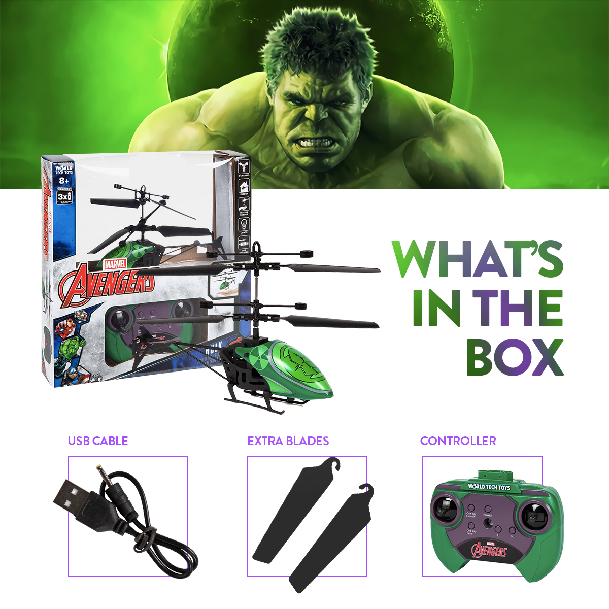 Helicóptero RC Hulk