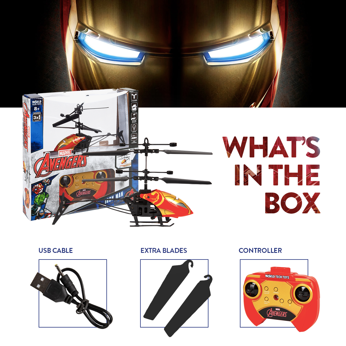 Helicóptero RC Iron Man