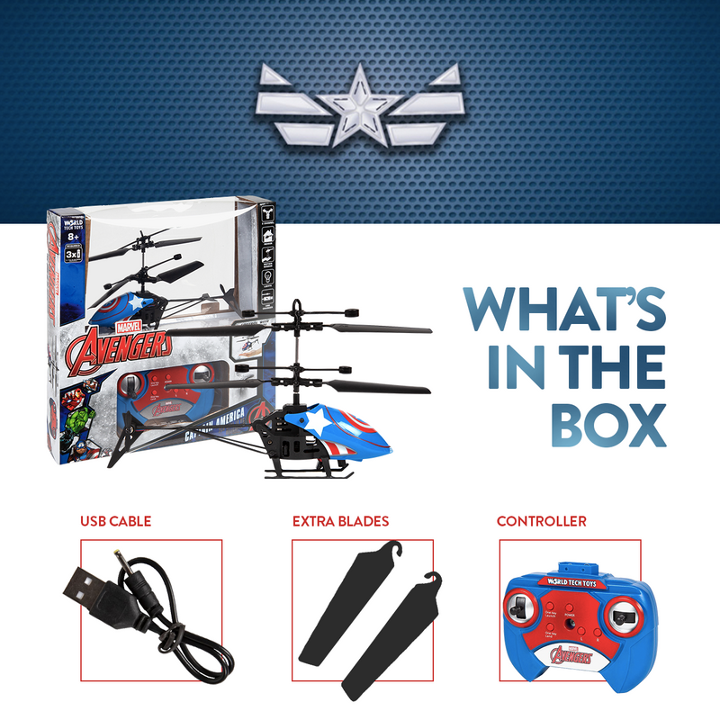 Captain America RC Helicopter