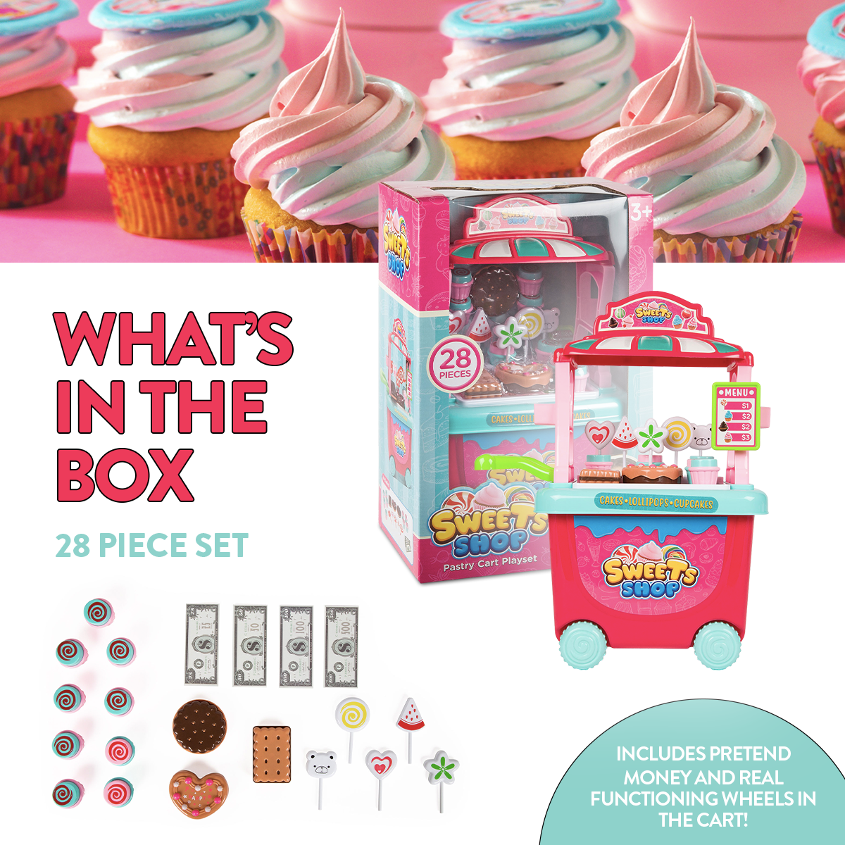 Sweets Cart Playset