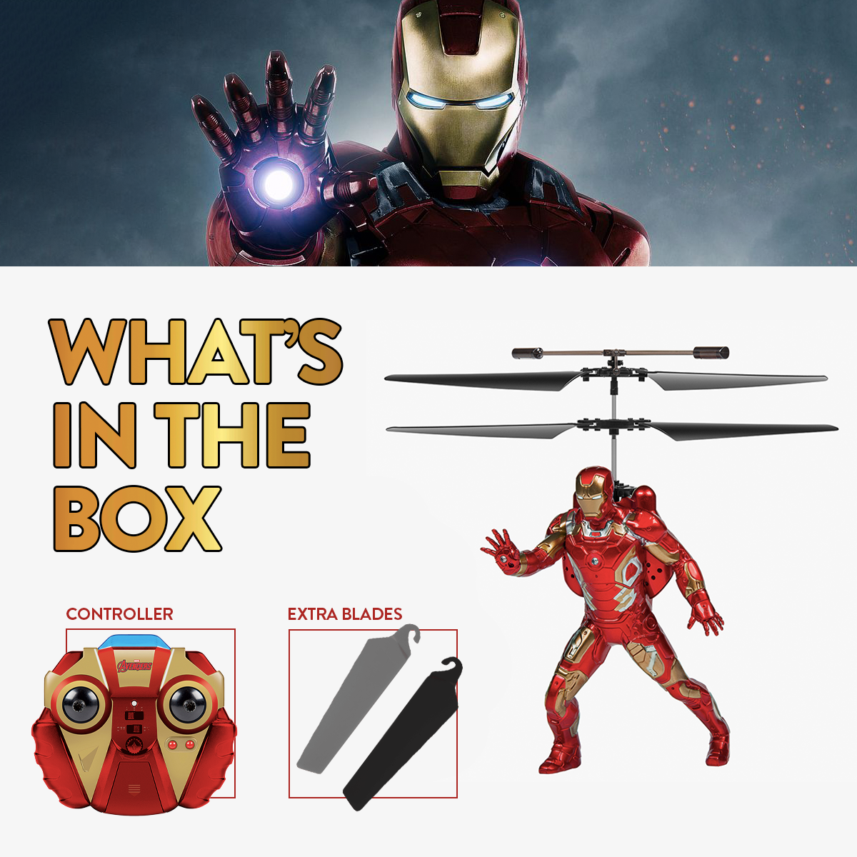 Iron Man RC Flying Figure