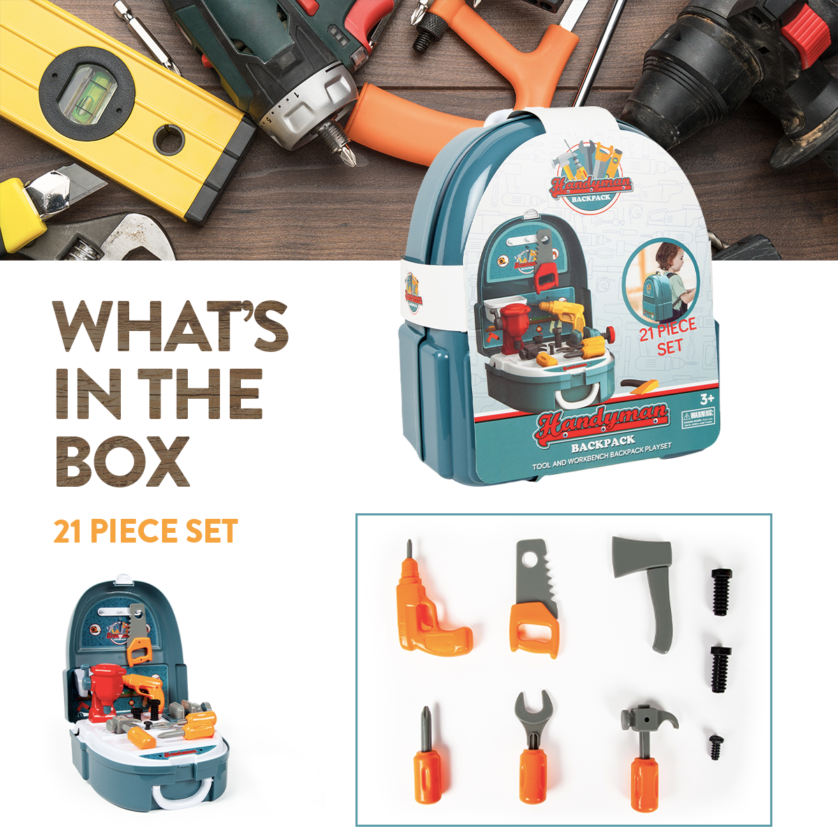 Backpack Handyman Playset