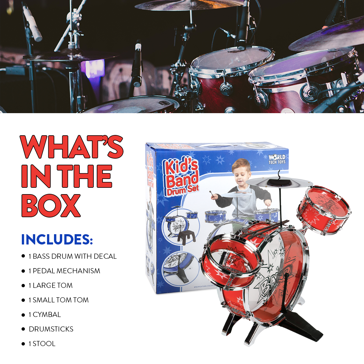 Big Band Drum Set