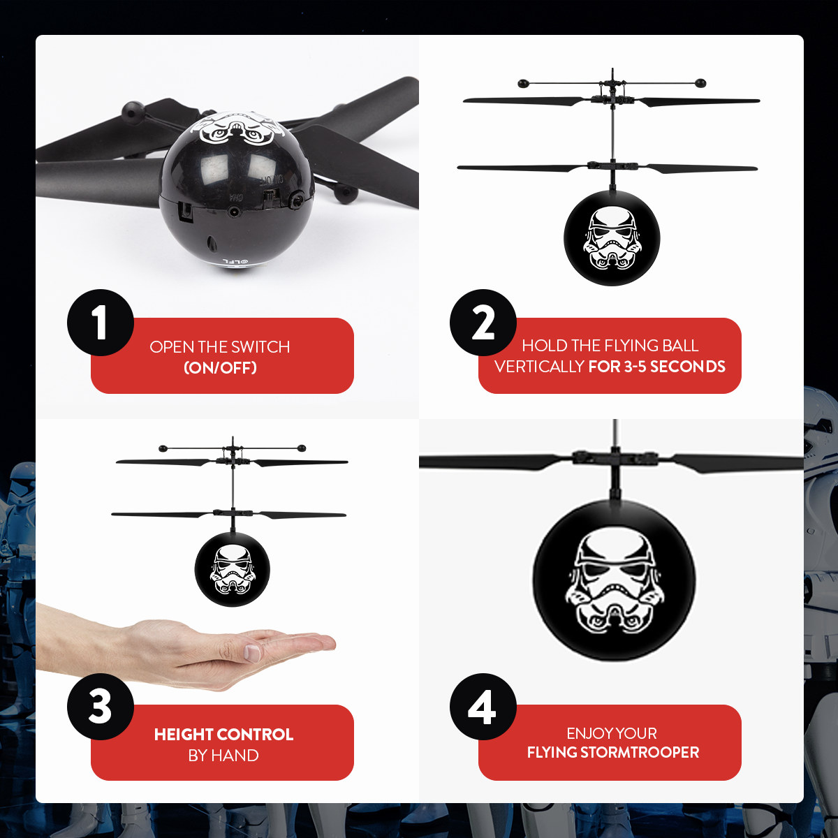 Heli Ball de soldado de asalto