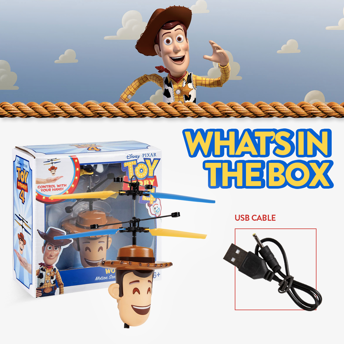 Woody Heli Ball