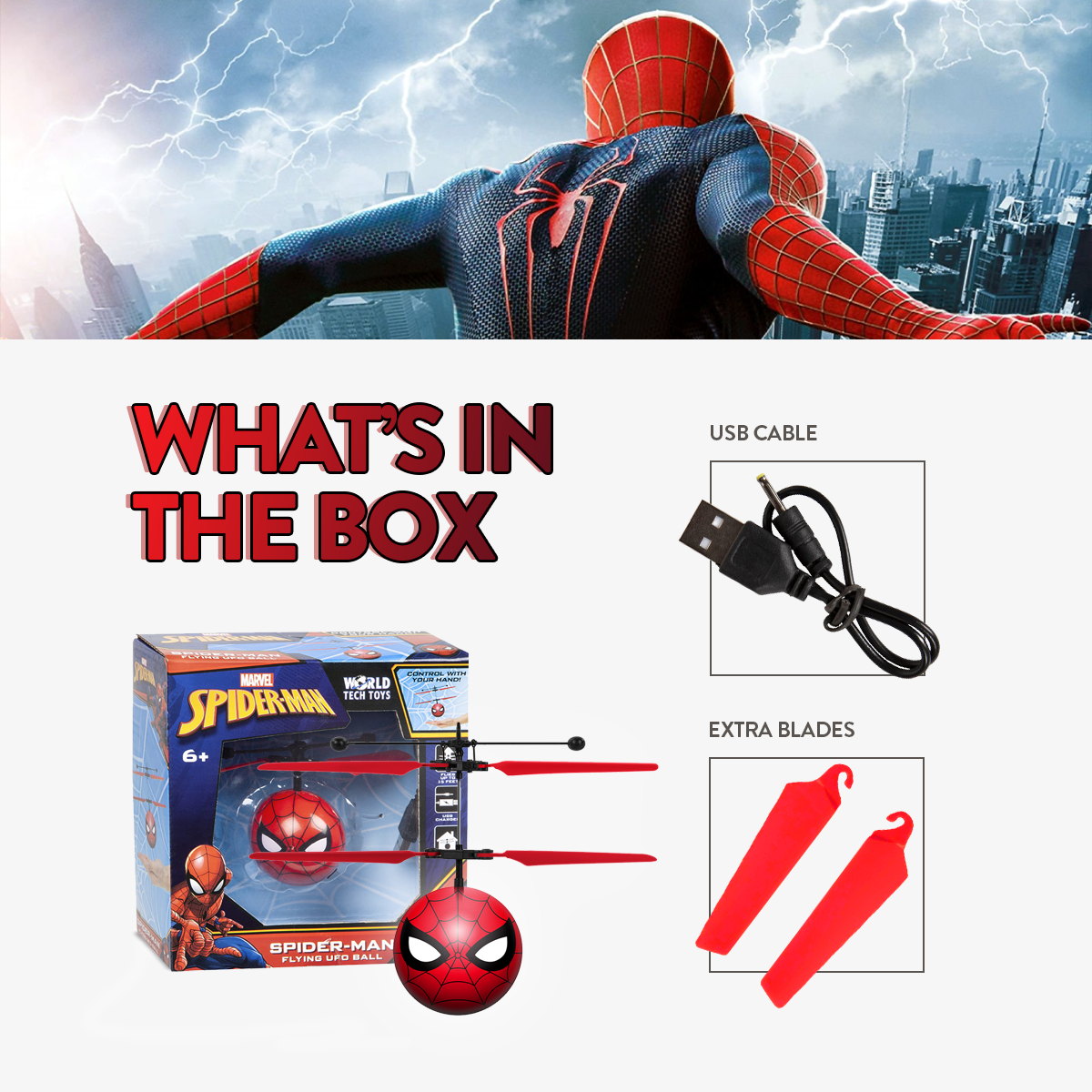 Spider-Man Heli Ball