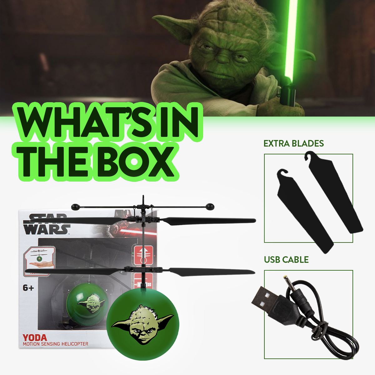 Yoda Heli Ball