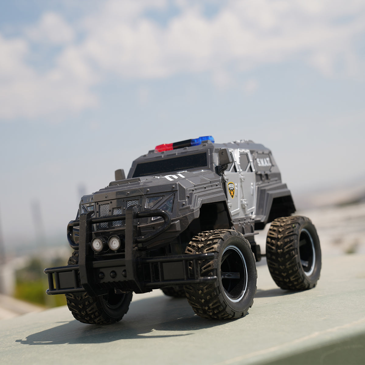 S.W.A.T. RC Monster Police Truck HobbyTron