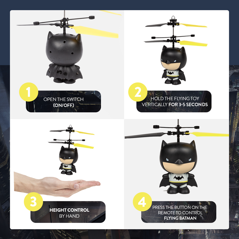 Batman Big Head UFO HobbyTron