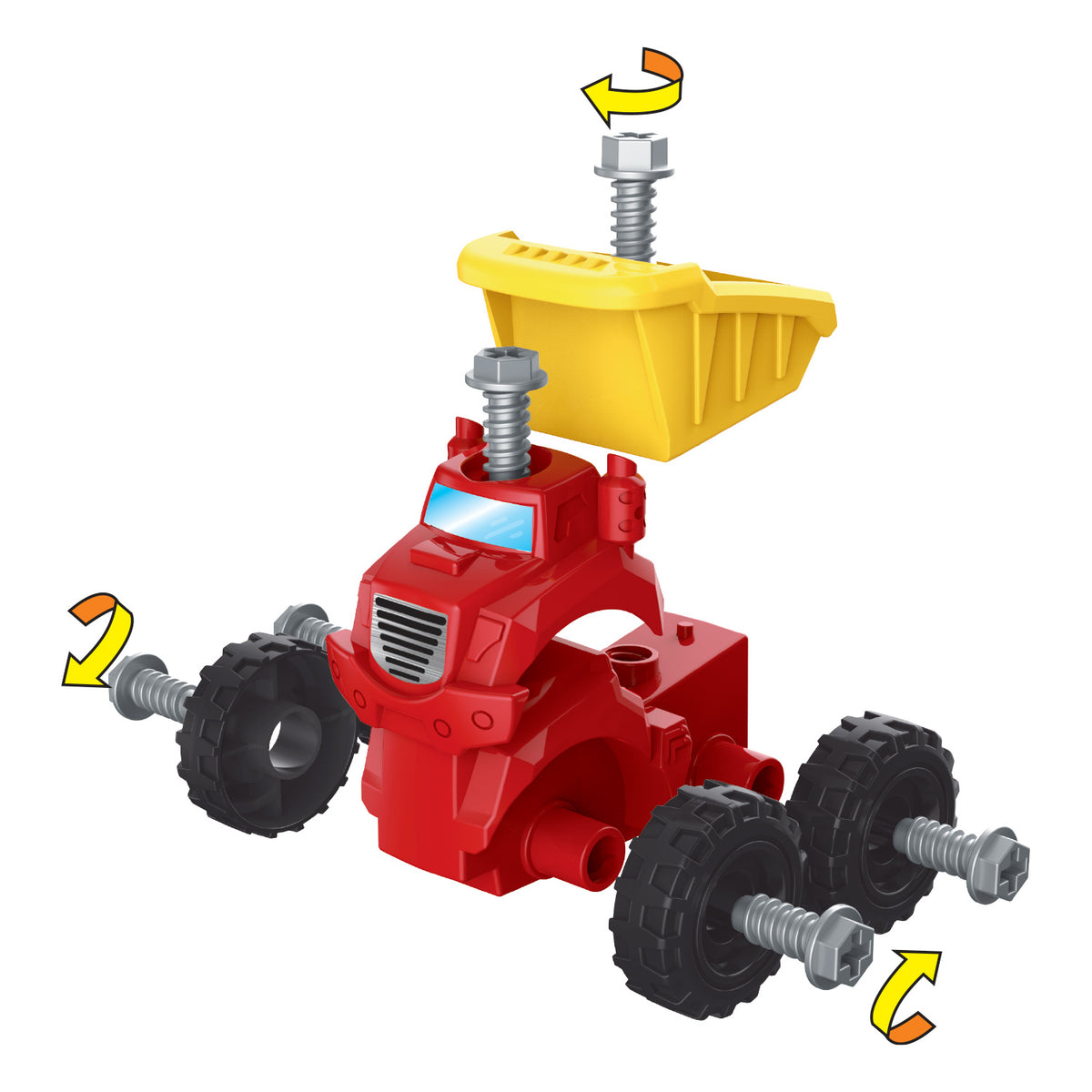 Juego de zona de construcción de 54 piezas