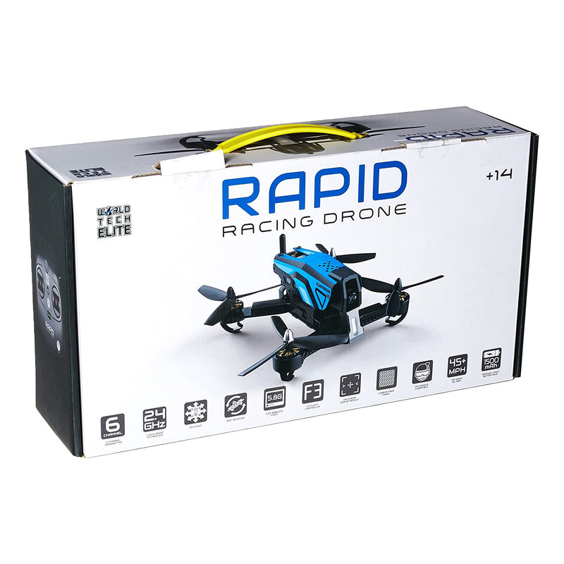 World Tech Elite Rapid Racing Drone with Camera 6CH 2.4GHz B