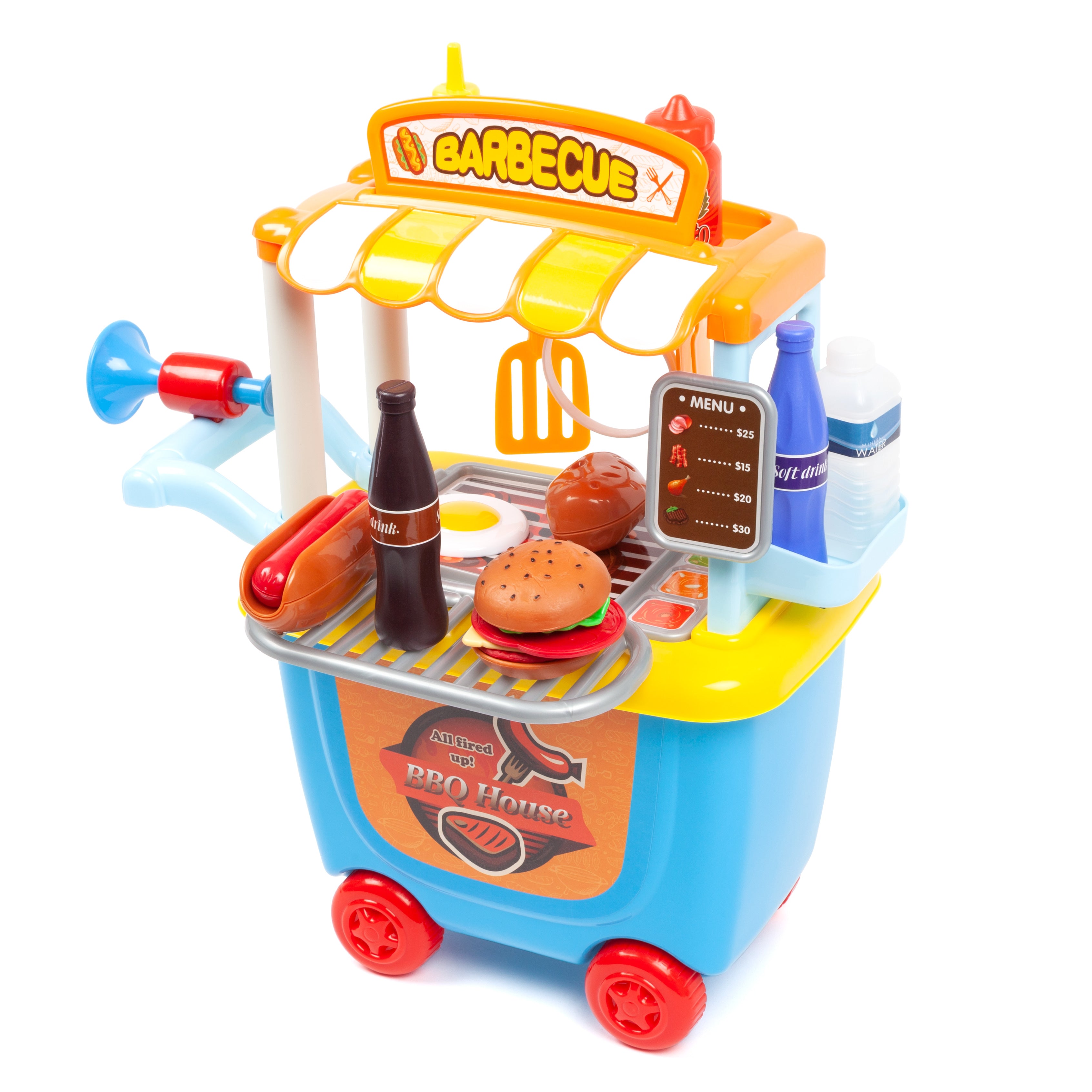 BBQ House 33 Piece Playset