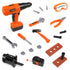 Big Boy's Workshop 21-Piece Power Drill Storage Case Playset