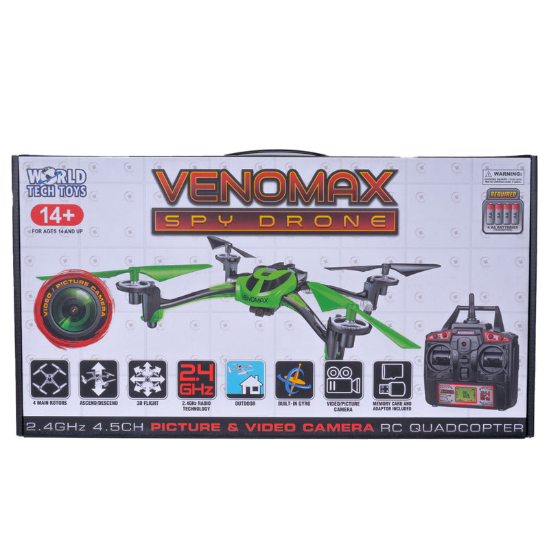 VENOMAX SPY DRONE with Picture and Video Camera