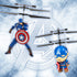 Captain America Flying Figure & Big Head Bundle