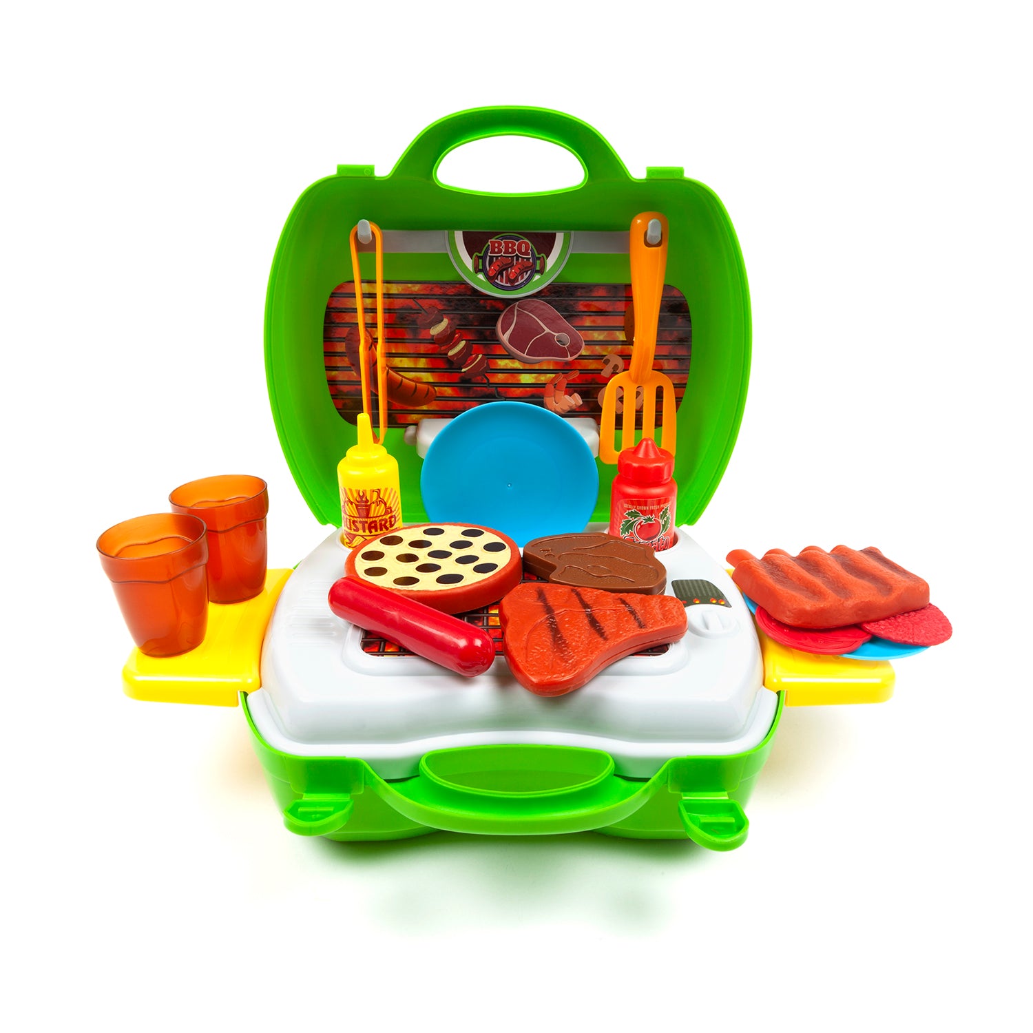 Dream Barbeque 23 Piece Suitcase Playset