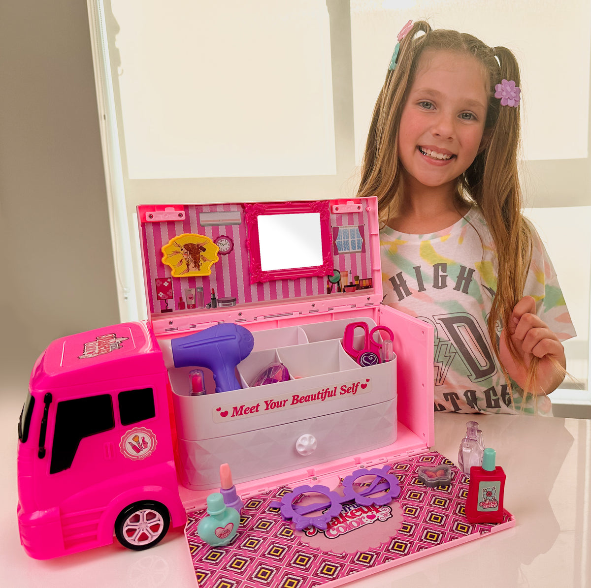 Juego de maquillaje móvil RV de 37 piezas