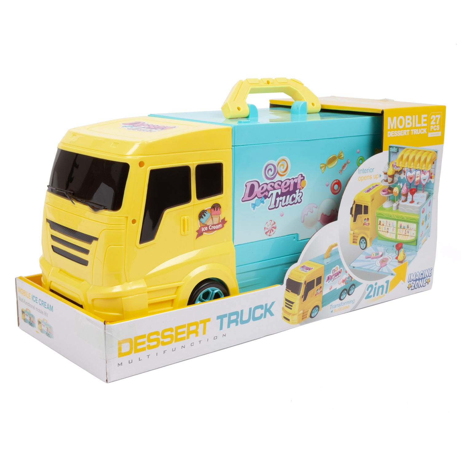 Mobile Dessert Truck 27 Piece Playset