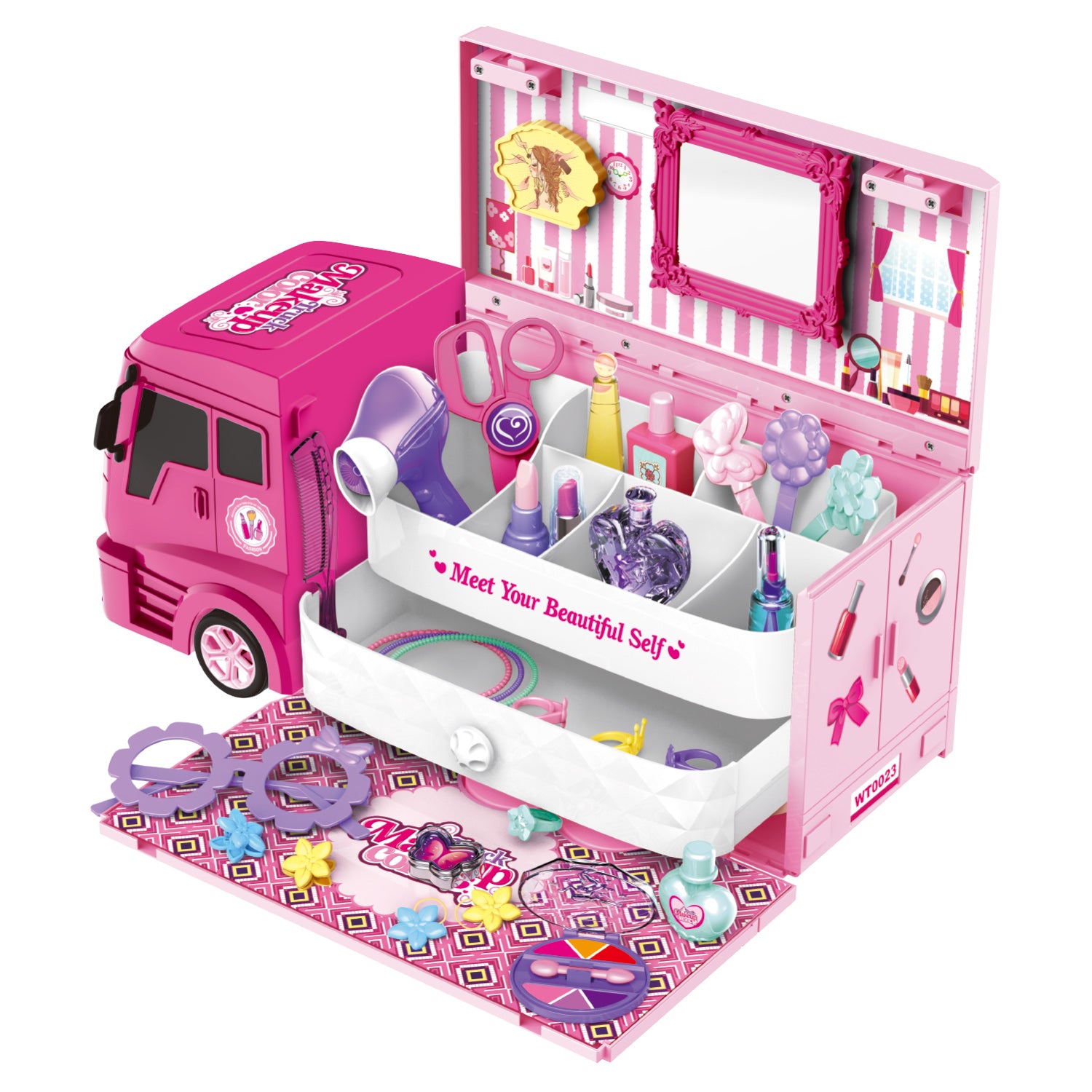 Mobile Makeup RV 37 Piece Playset