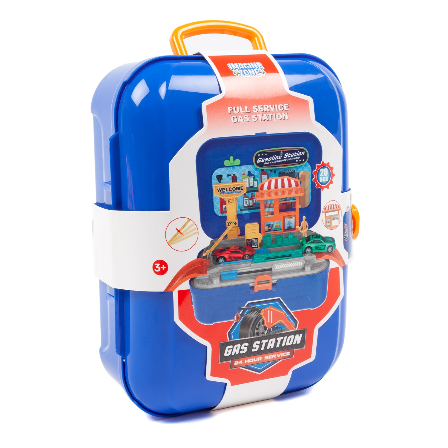 Juego de 20 piezas de gasolinera de servicio completo