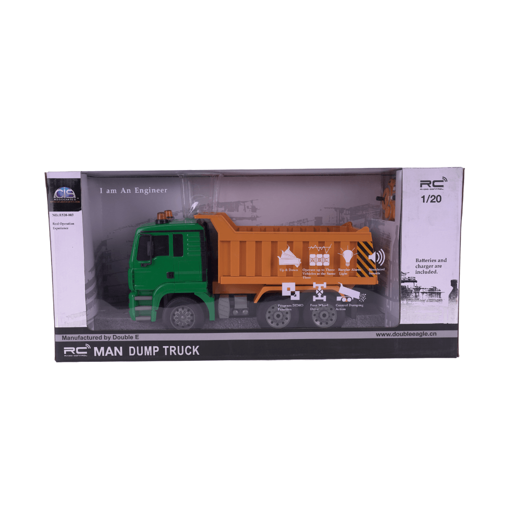 Heavy Duty Dump Truck 1:20 RTR Electric RC Construction Car