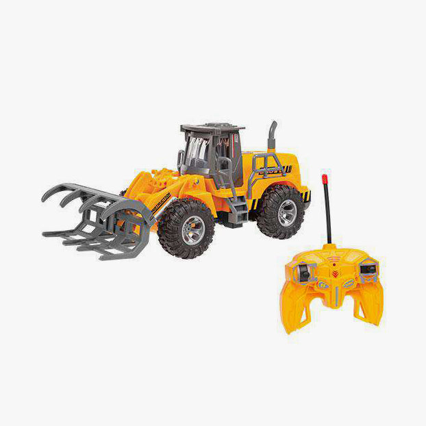 Big Kid's Construction RC  Log Grabber Wheel Loader [1:30]