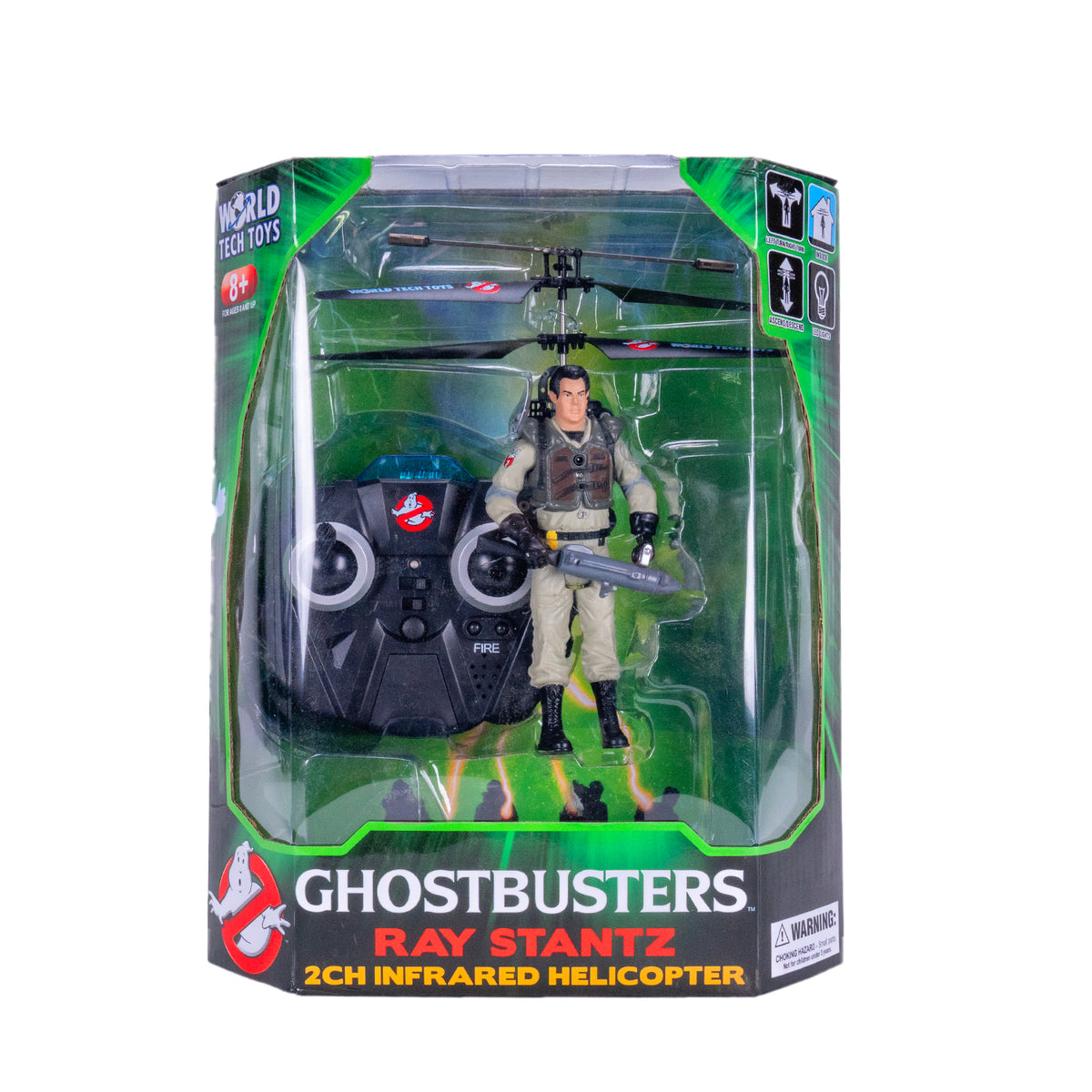 Cazafantasmas con licencia World Tech Toys Ray Stantz 2CH IR RC H
