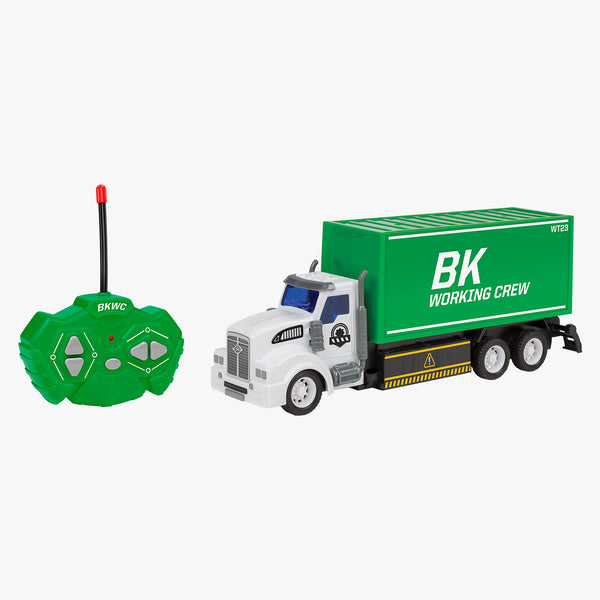 d Big Kid's Working Crew RC Container Truck | HobbyTron™ – HOBBYTRON