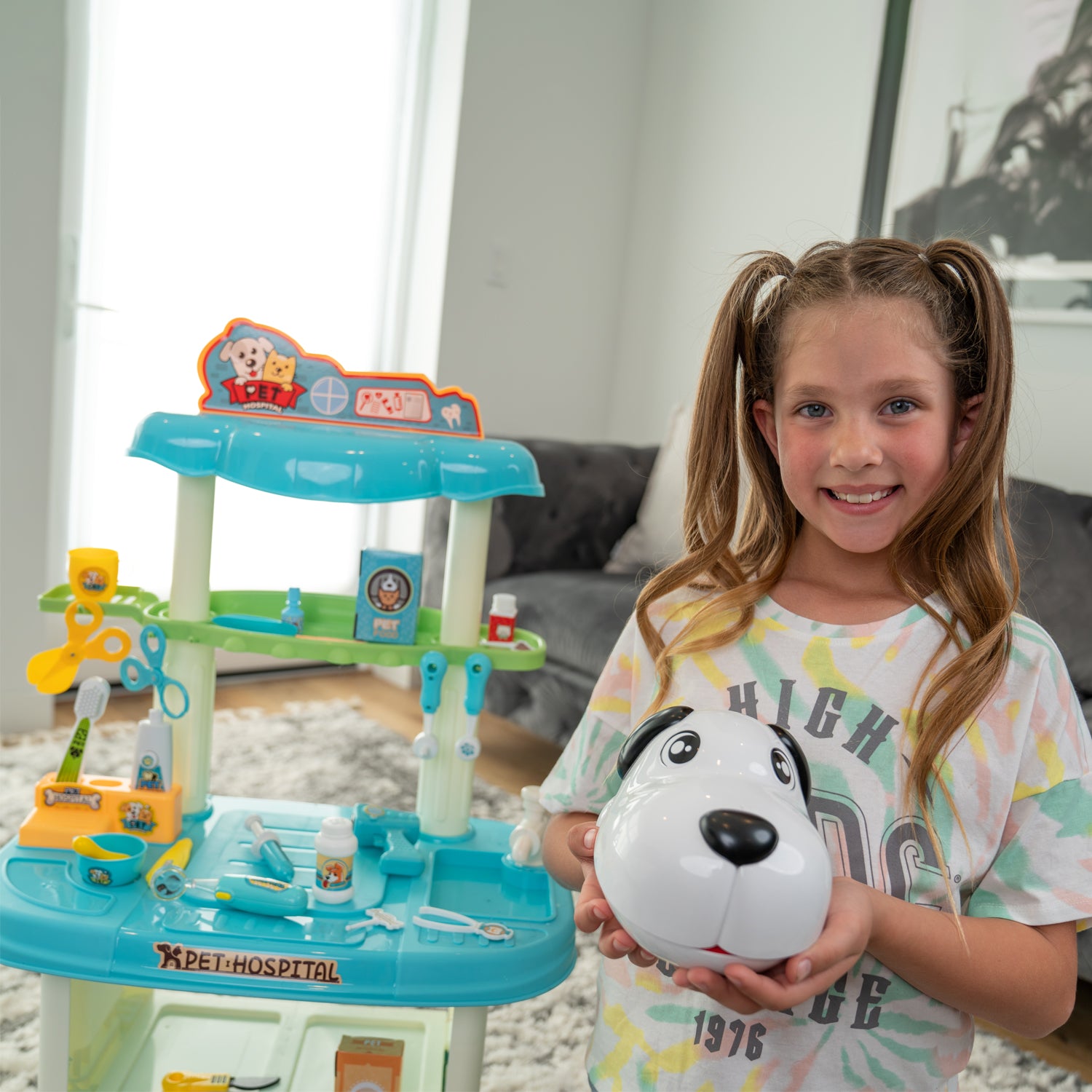 Juego de 43 piezas para dentista de mascotas: extracción y limpieza de dientes