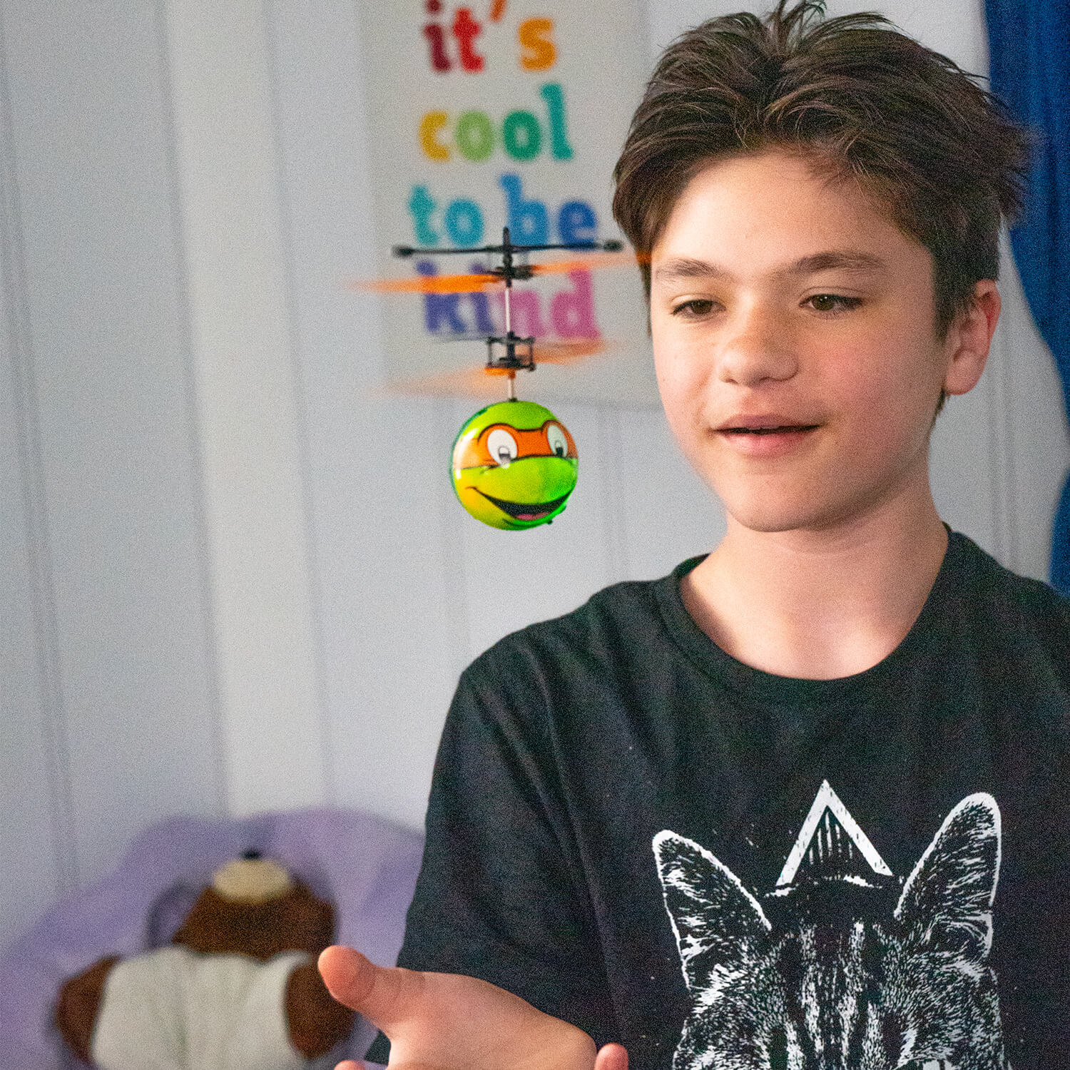 Bola de helicóptero de Miguel Ángel de las TMNT