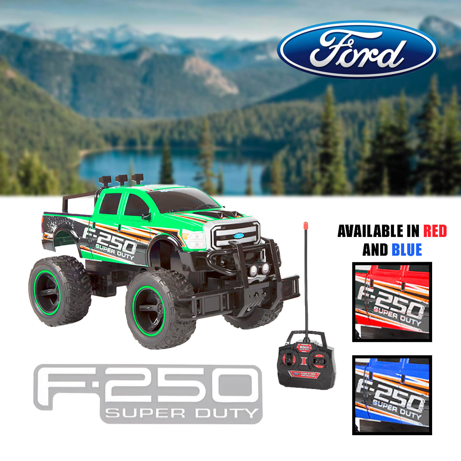 Ford F-250 Super Duty RC Truck [1:14]