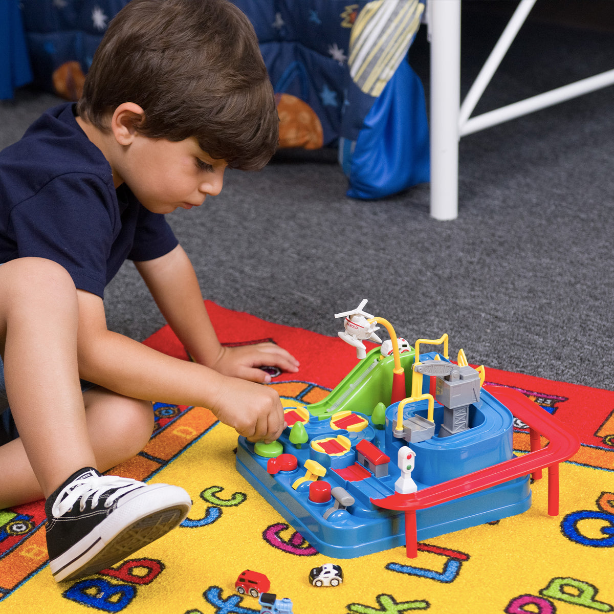 Juego de aventura en coche STEM