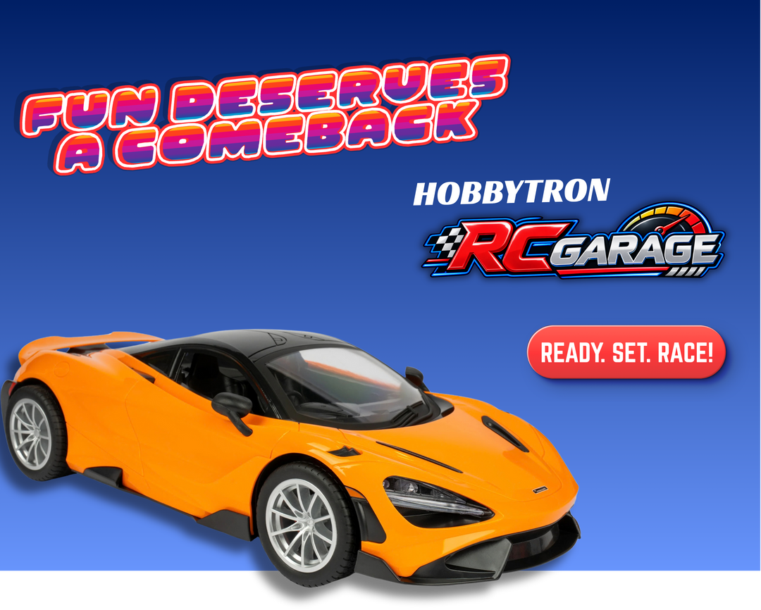 Fun deserves a comeback — RC Garage: Ready, set, race!